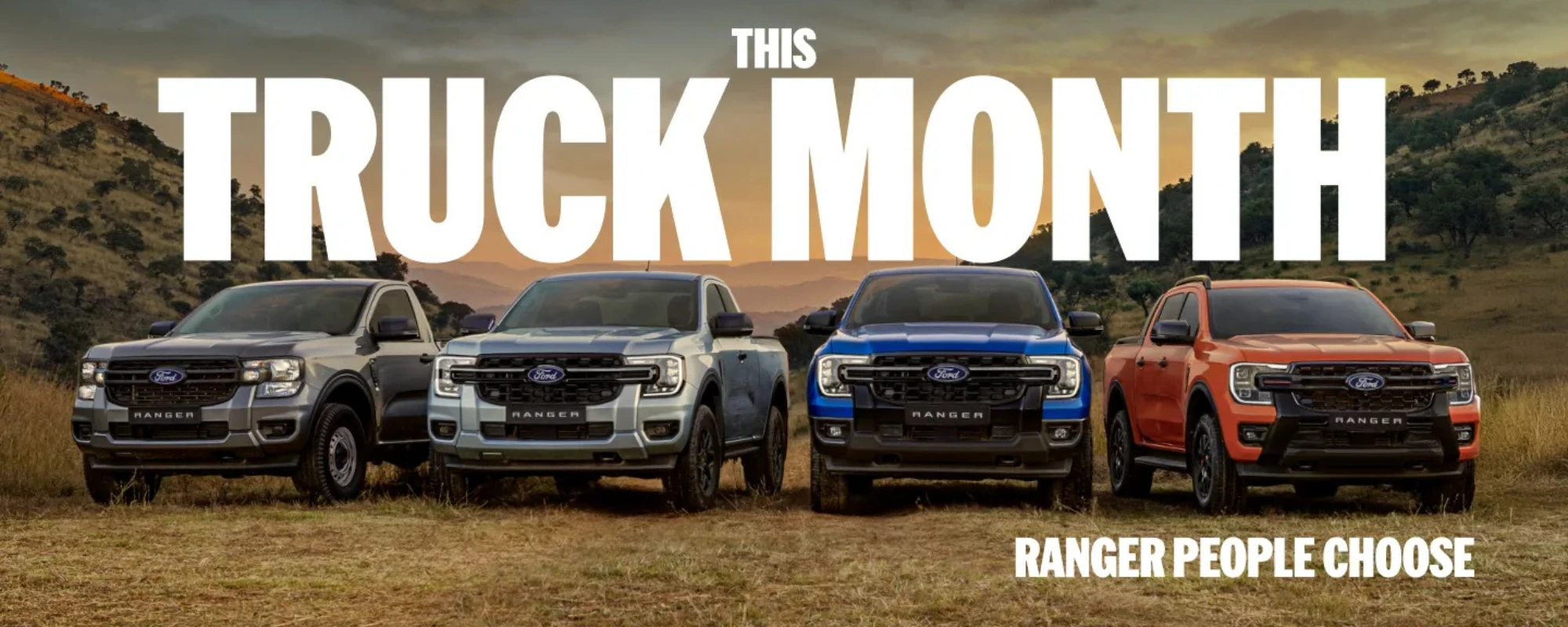 Ford Homepage Za Billboard 3 2000x800 Ranger Lineup Truckonth Desktop